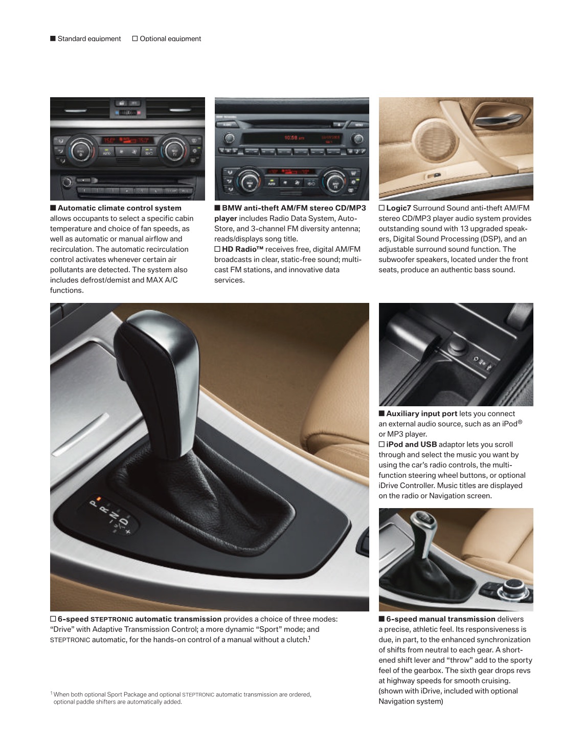 2009 BMW 3-Series Wagon Brochure Page 28